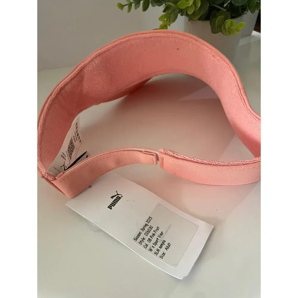 Puma Women's Sport Visor Color Pink Adult Size NWT